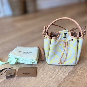 Burberry Peony Bucket Crossbody Bag